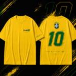 "THE 10 MAGIC OF TEN" Football Inspired Premium Graphic T-Shirt