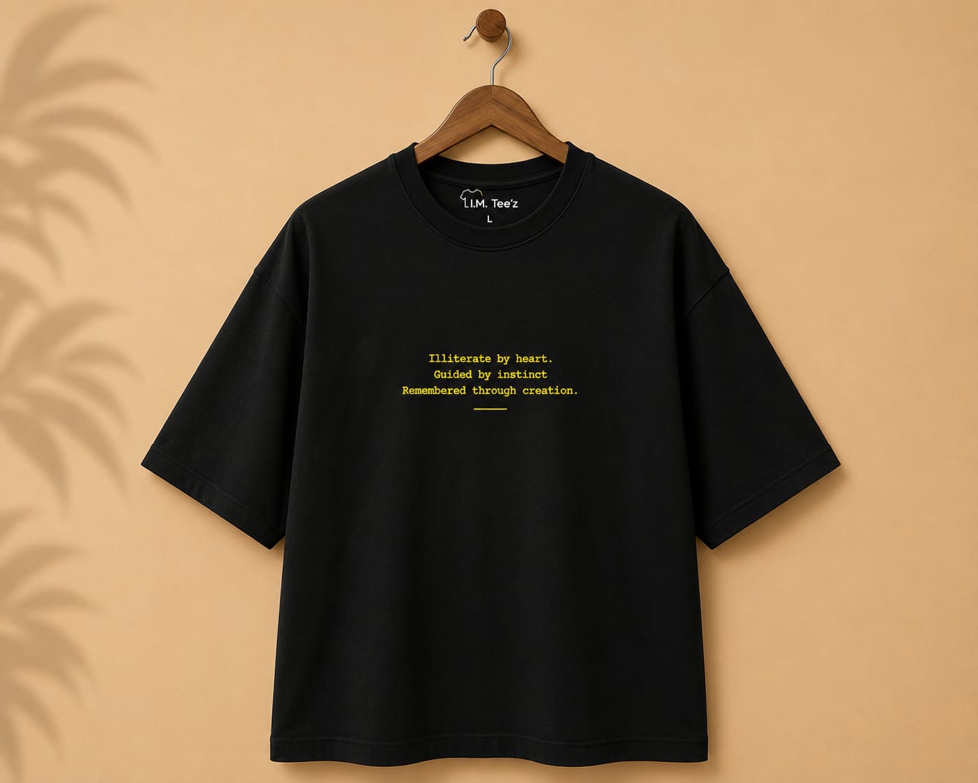 "ILLITERATE" Premium Graphic T-Shirt - Image 2