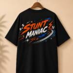 "STUNT MANIAC" Premium Graphic T-Shirt