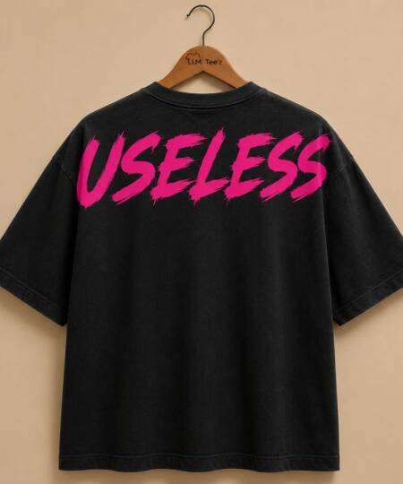 "USELESS" Premium Graphic T-Shirt