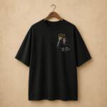 Fix Stupid Reaper Oversized Black T-Shirt