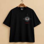 Eyes Don't Lie Oversized Black T-Shirt