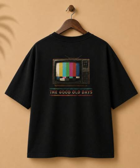 "METRO" TV Oversized Premium T-Shirt
